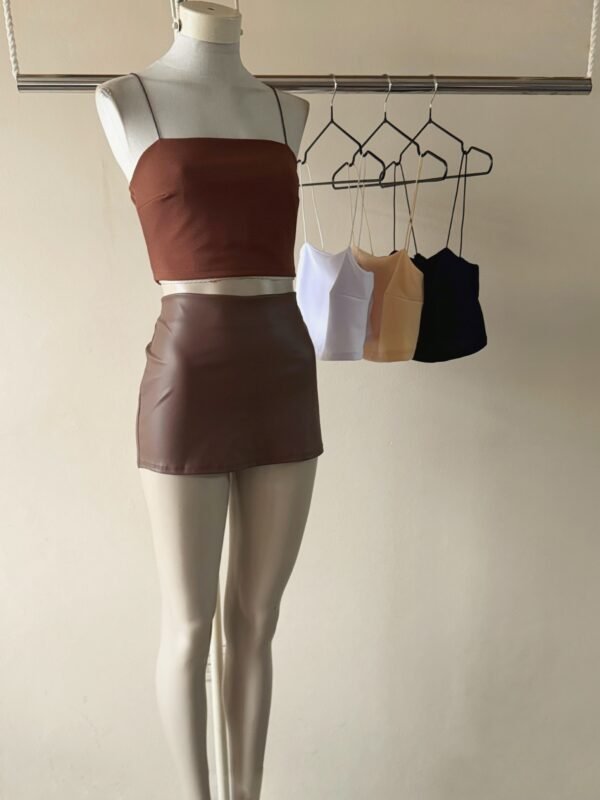 TOP CORDON SCUBA CREPE