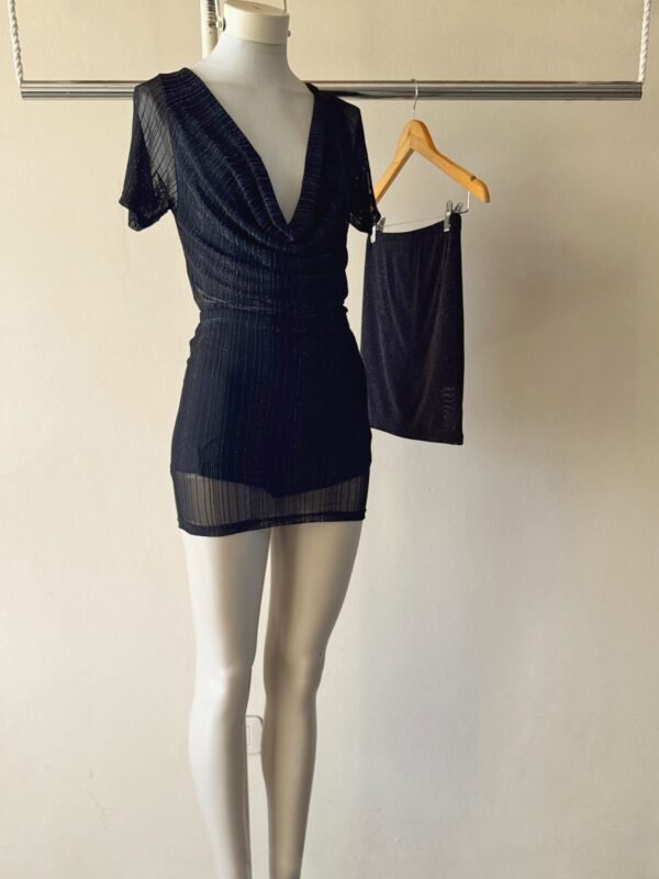 SKORT TUL LUREX