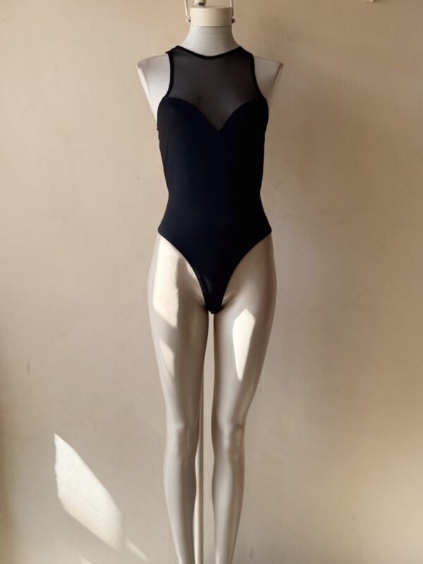 BODY CUELLO CORAZON TUL