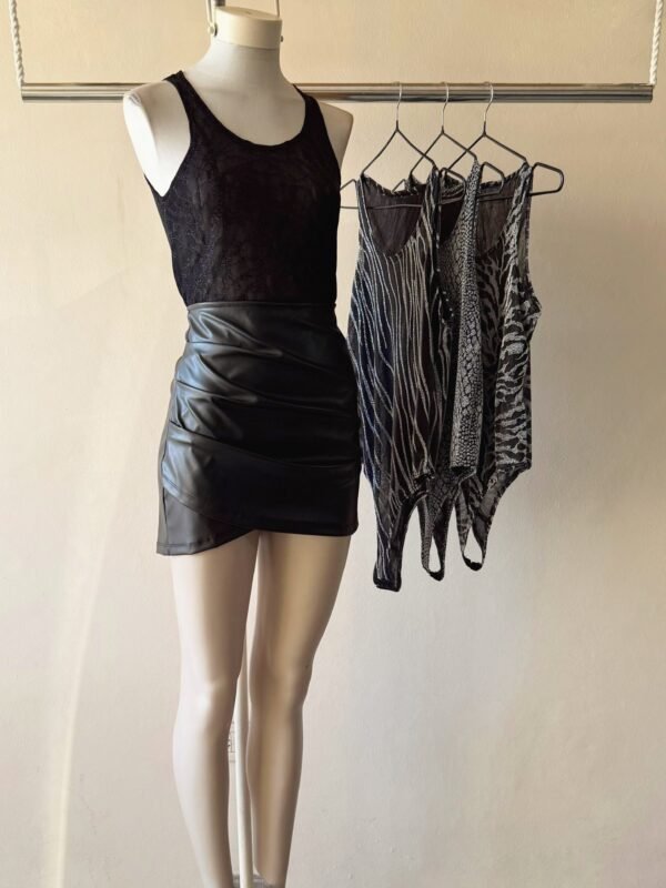 BODY BASICO TUL LUREX ESTAMPADO