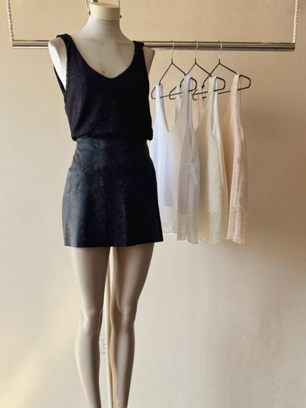 MUSC EVASE TEJIDO LUREX