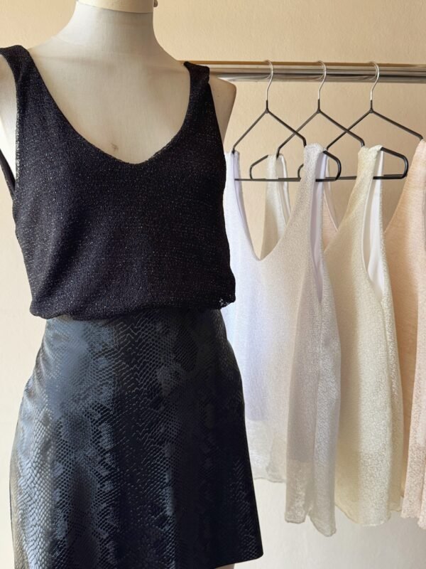 Alternative view of MUSC EVASE TEJIDO LUREX