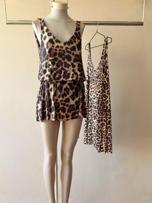 VESTIDO EVASE SLINKY ESTAMPADO