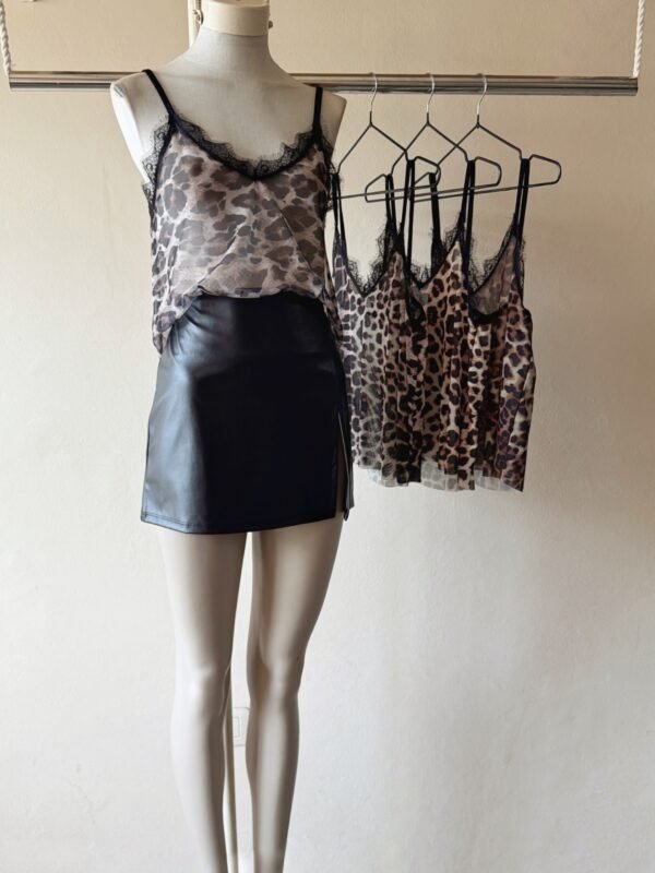 MUSC TUL ESTAMPADO PUNTILLA