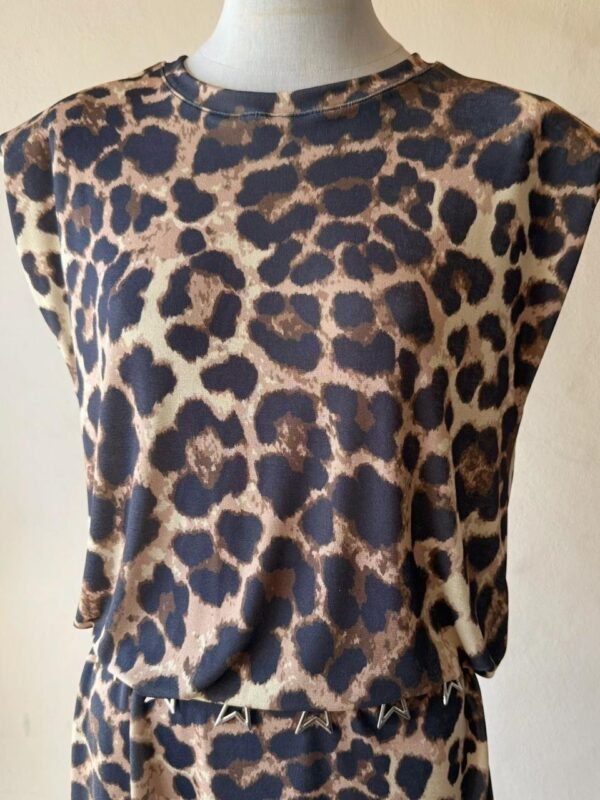 Alternative view of VESTIDO HOMBRERAS SLINKY ESTAMPADO