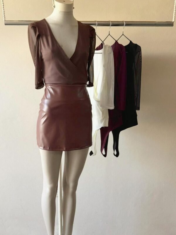 BODY MC  CRUZADO MICROFIBRA