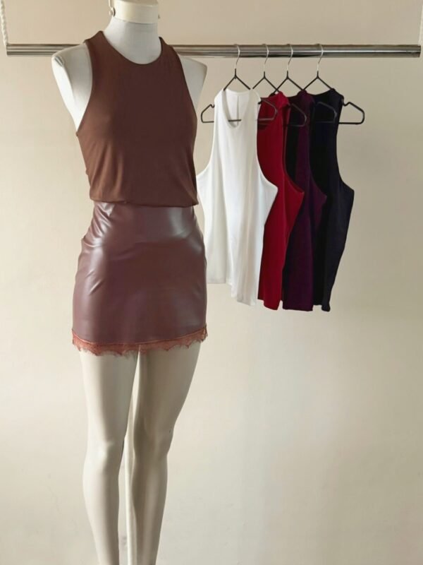 MUSCULOSA DEPORTIVA MODAL GAMUZADO