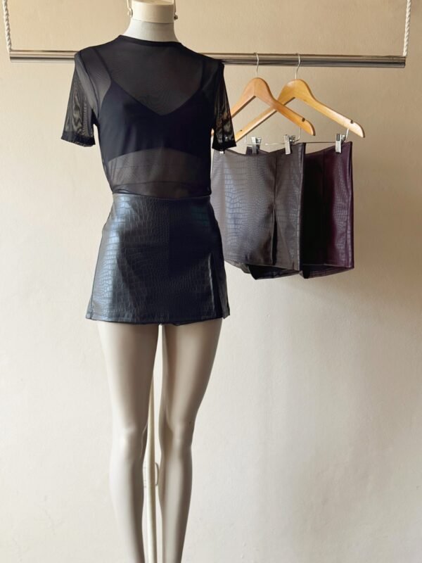 POLLERA PANTALON CROCO T1