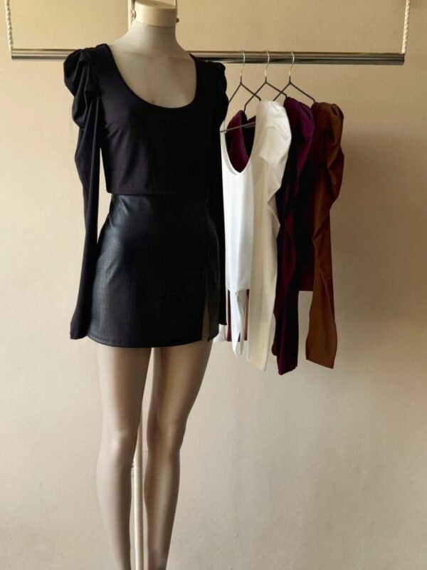 BODY ML PRINCESA GAMUZADO