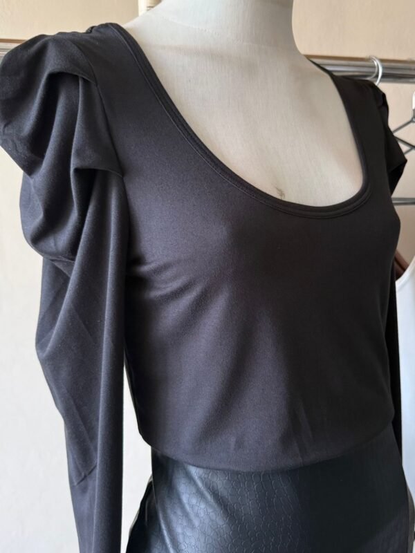 Alternative view of BODY ML PRINCESA GAMUZADO