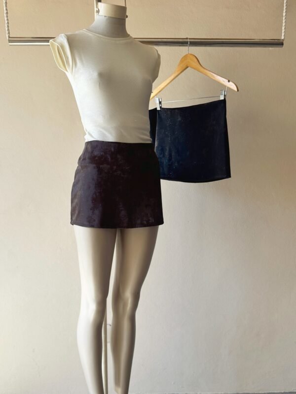 POLLERA CUERINA CHLOE TIRO BAJO