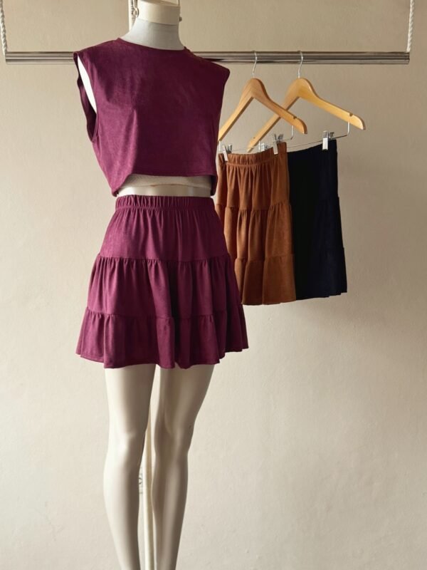 POLLERA PAISANA SUEDE