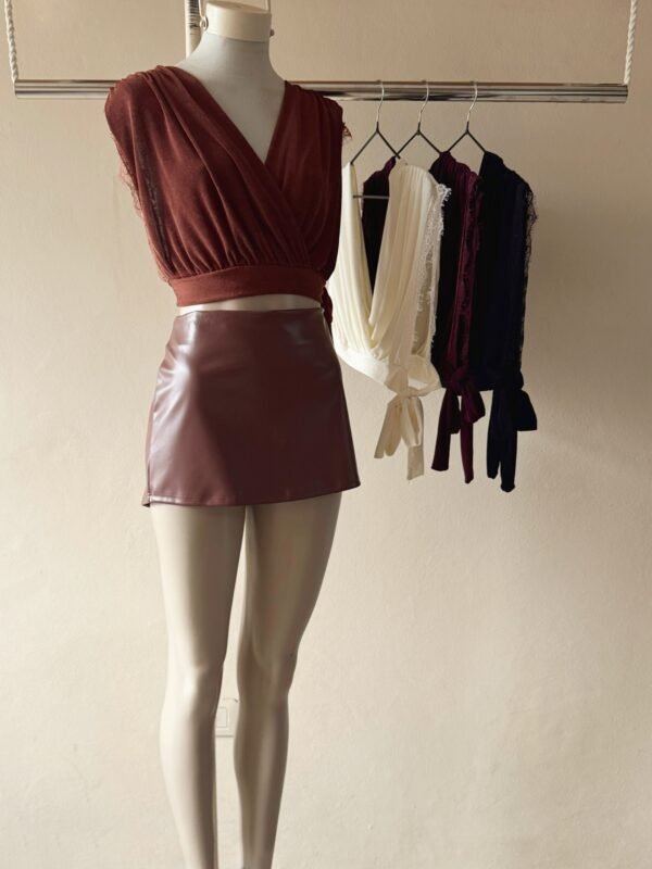 TOP PARA ATAR CINTURA PUNTILLA SLINKY