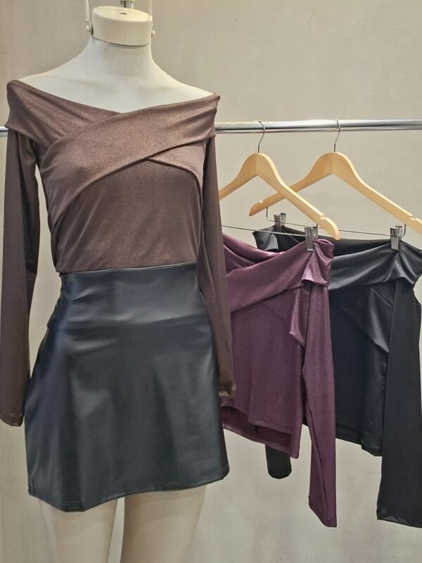 REM ML BOTE CRUZADO MICROFIBRA FOIL