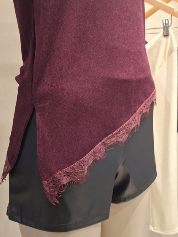 Alternative view of TOP UN HOMBRO ML SLINKY CON PUNTILLA