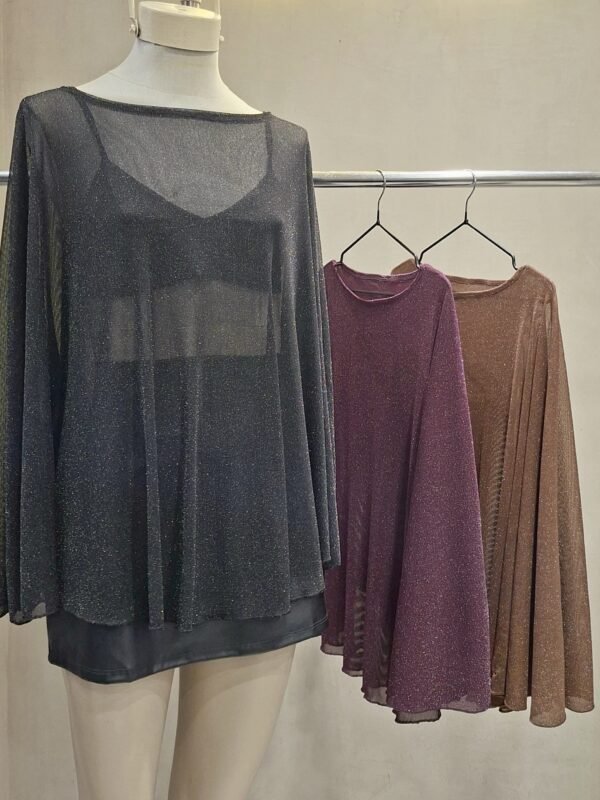 CAPA LARGA TUL LUREX