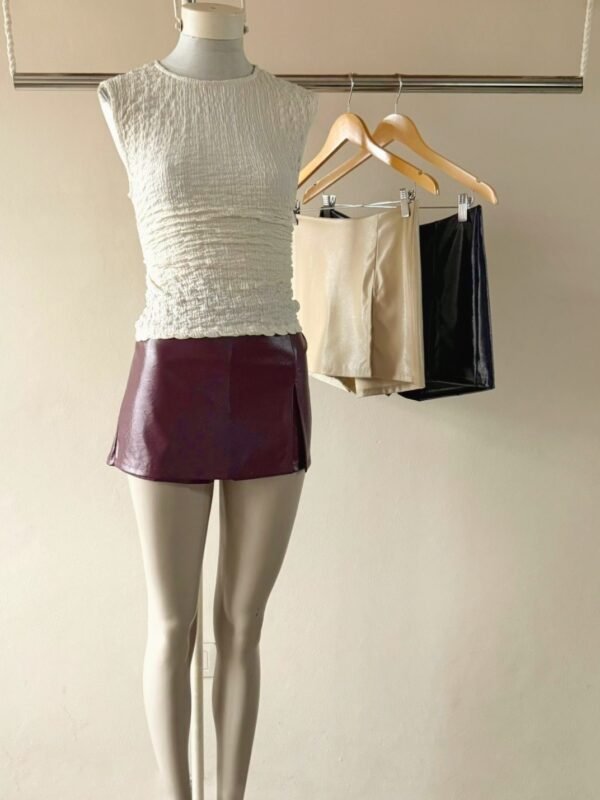 SHORT POLLERA CUERINA SPACE