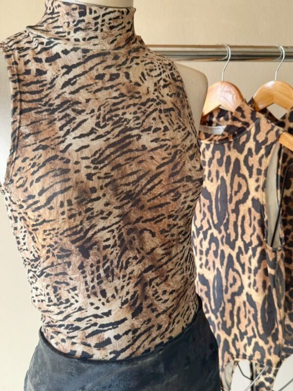 Alternative view of BODY POLERA SM SLINKY ESTAMPADO