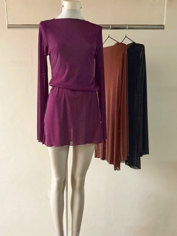 VEST ML ACAMPANADO TU LUREX