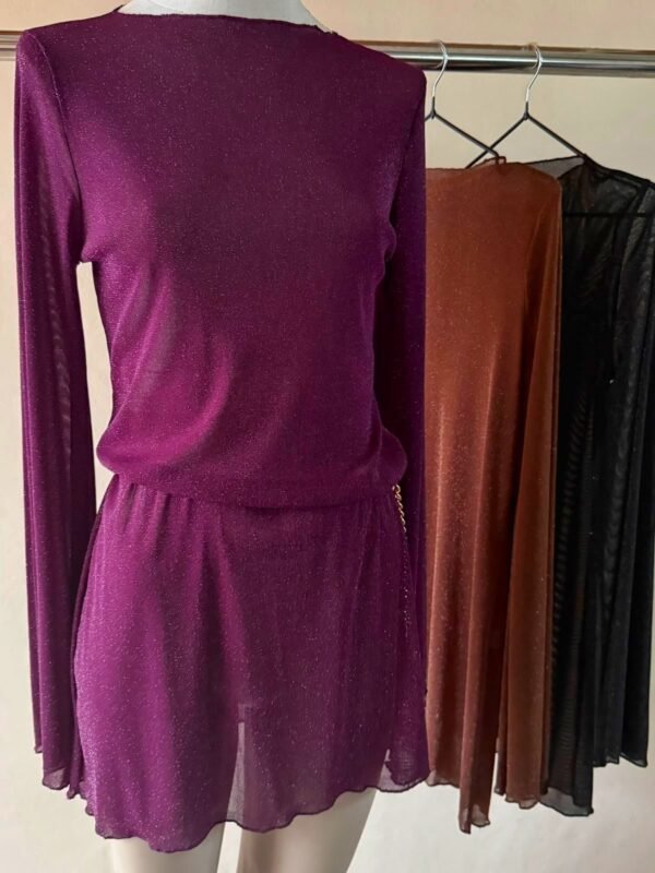 Alternative view of VEST ML ACAMPANADO TU LUREX