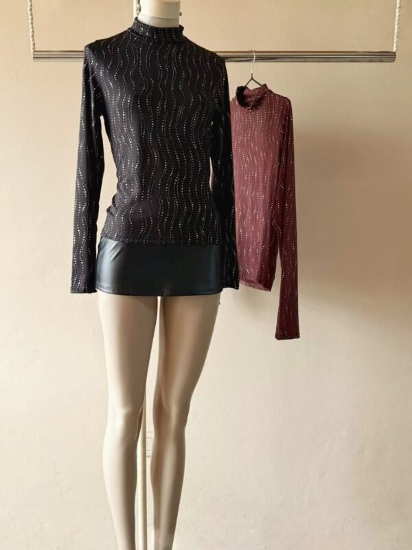 POLERA ML MICRO TACHAS