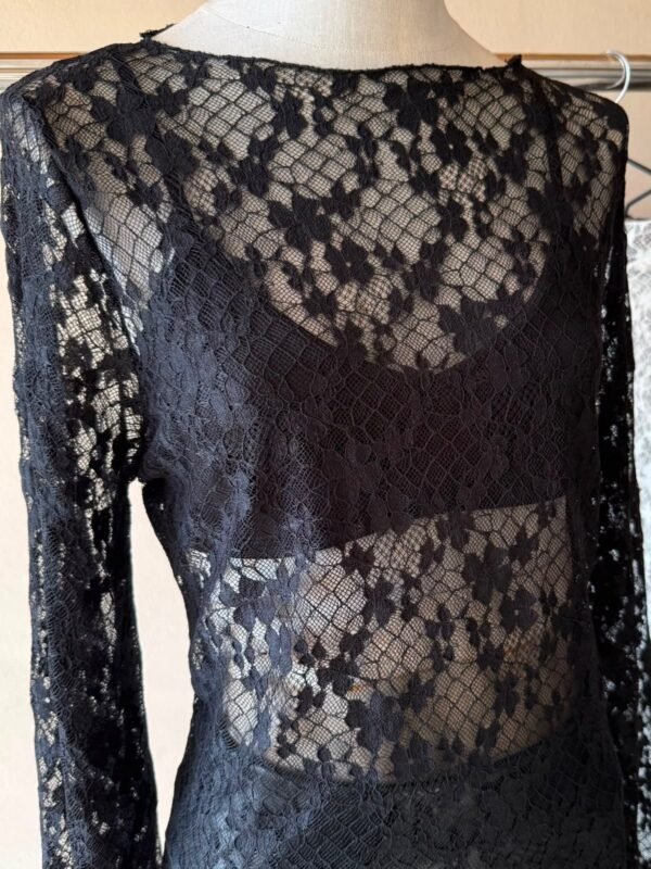 Alternative view of VESTIDO ML ENCAJE