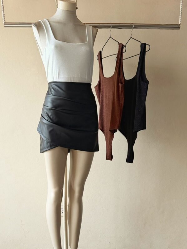 BODY CUELLO CUADRADO GLITTER