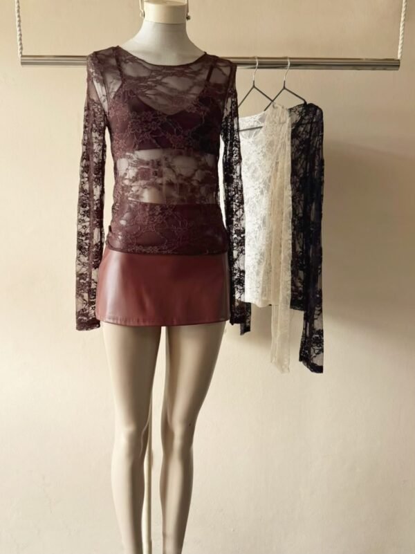 TOP ML ENCAJE HARPER
