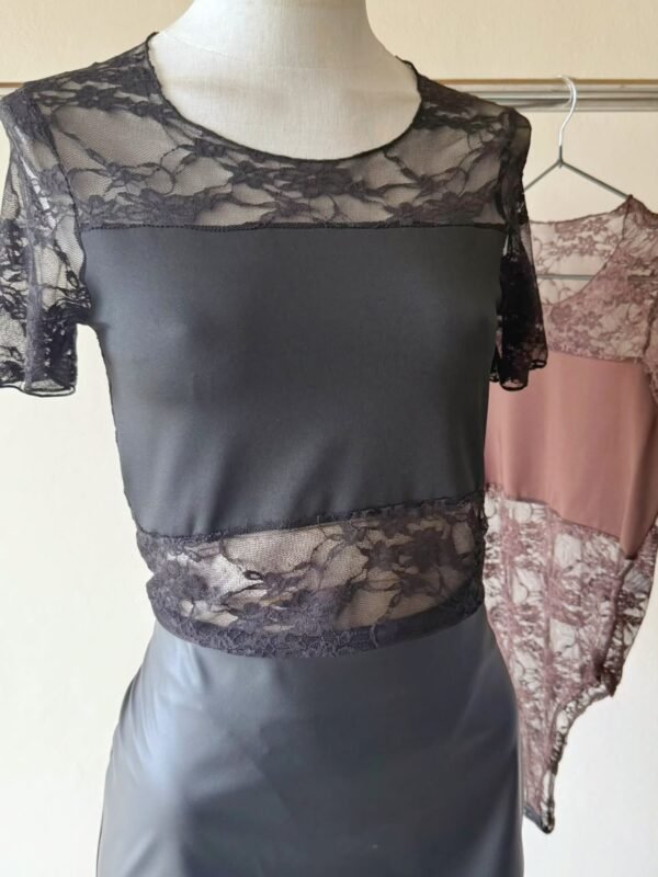 Alternative view of BODY MC ENCAJE CHARLOTTE CON BANDO